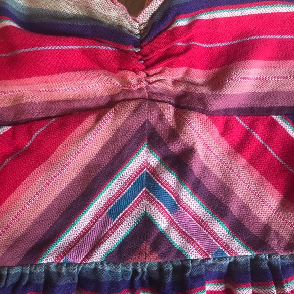 NWOT Roxy Strapless Mini Dress Multicolored - Picture 2 of 3